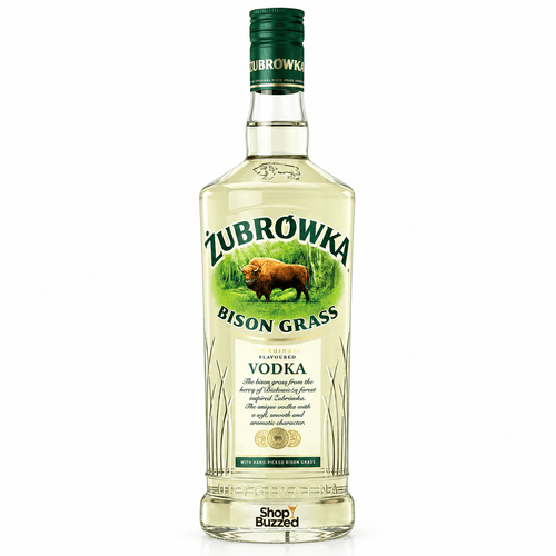 Żubrówka Bison Grass Vodka 1L - Shop Buzzed