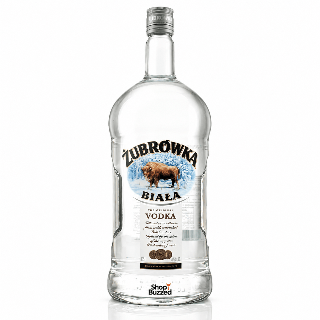 Żubrówka Biała Vodka 1.75L - Shop Buzzed