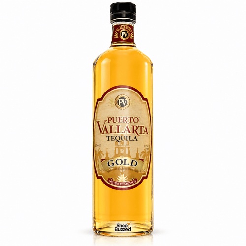Puerto Vallarta Gold Tequila 750ml - Shop Buzzed