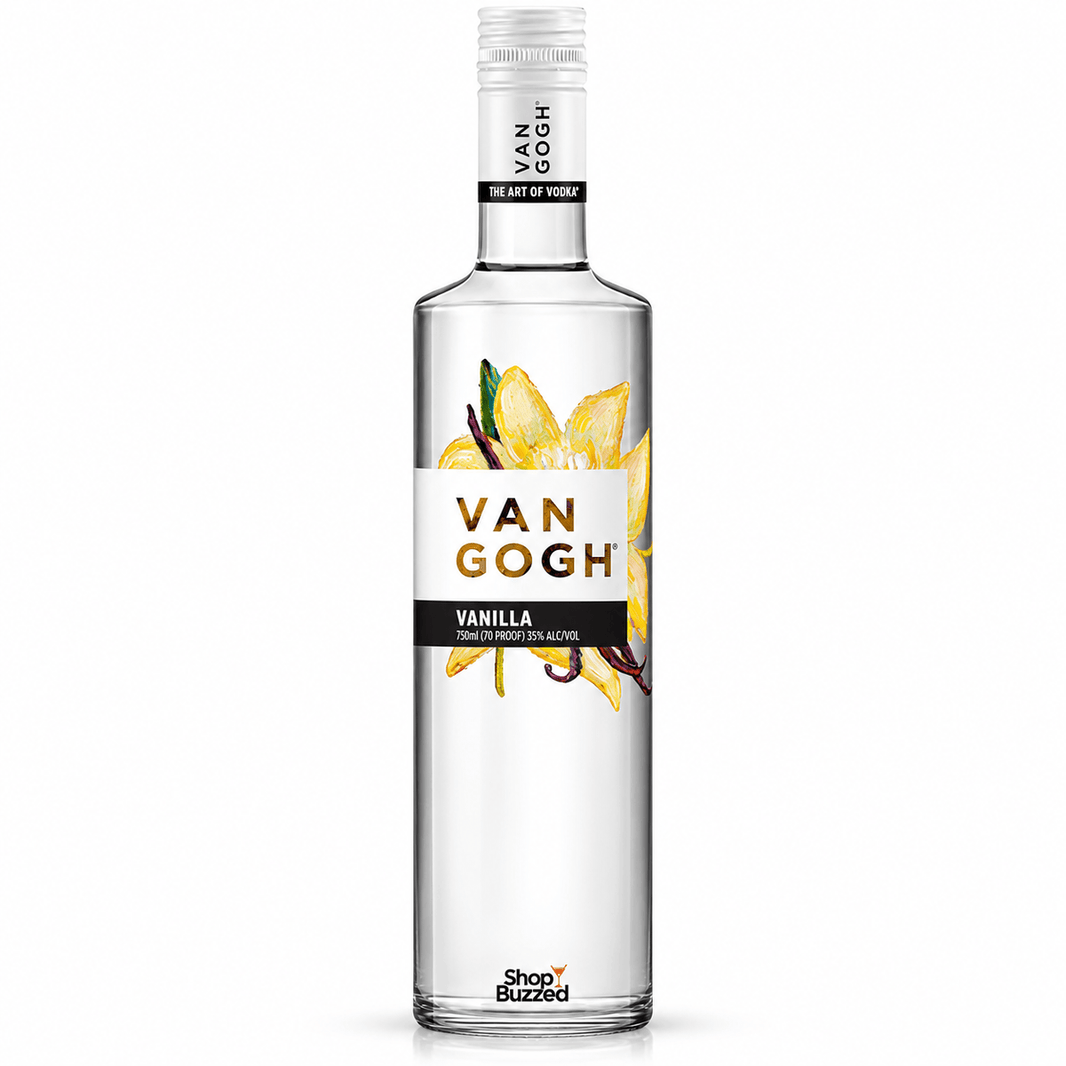 Van Gogh Vanilla Flavored Vodka 1L - Shop Buzzed