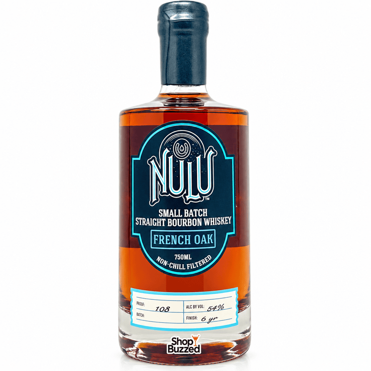 NULU French Oak Small Batch Bourbon 750ml - Shop Buzzed