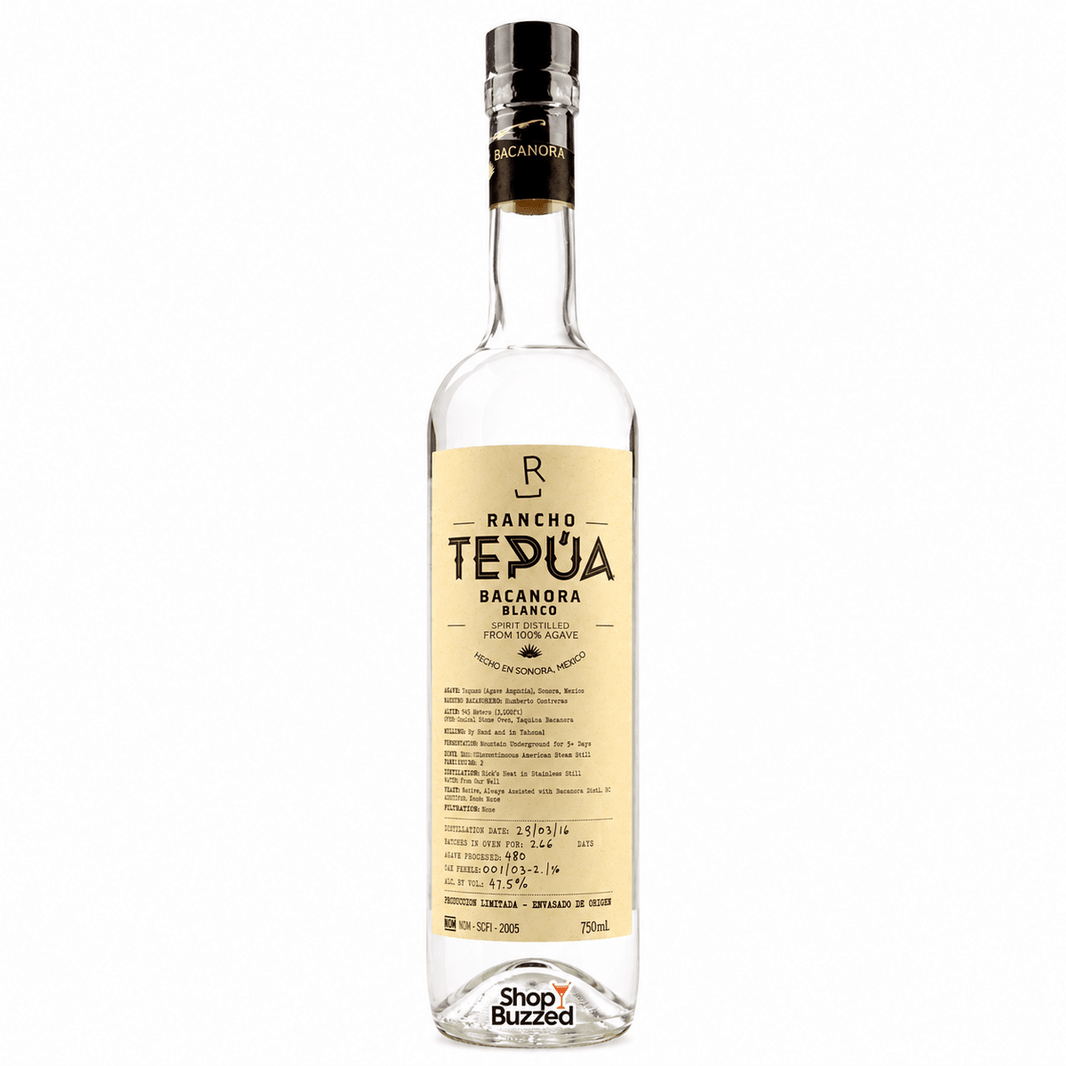 Rancho Tepúa Bacanora Blanco 750ml - Shop Buzzed