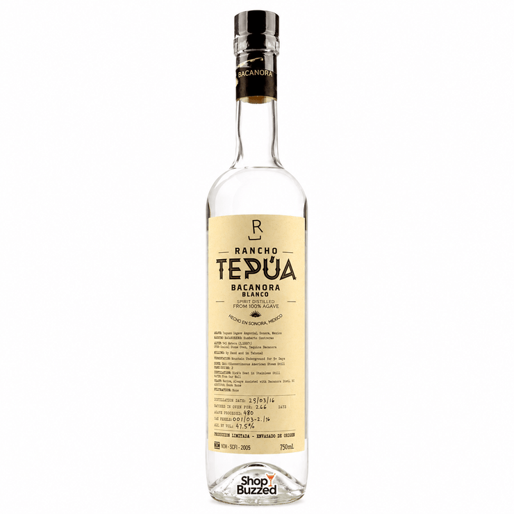 Rancho Tepúa Bacanora Blanco 750ml - Shop Buzzed