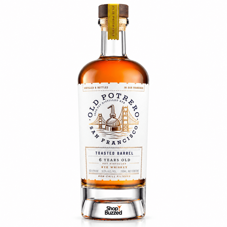 Old Potrero Toasted Barrel Rye Whiskey 700ml - Shop Buzzed