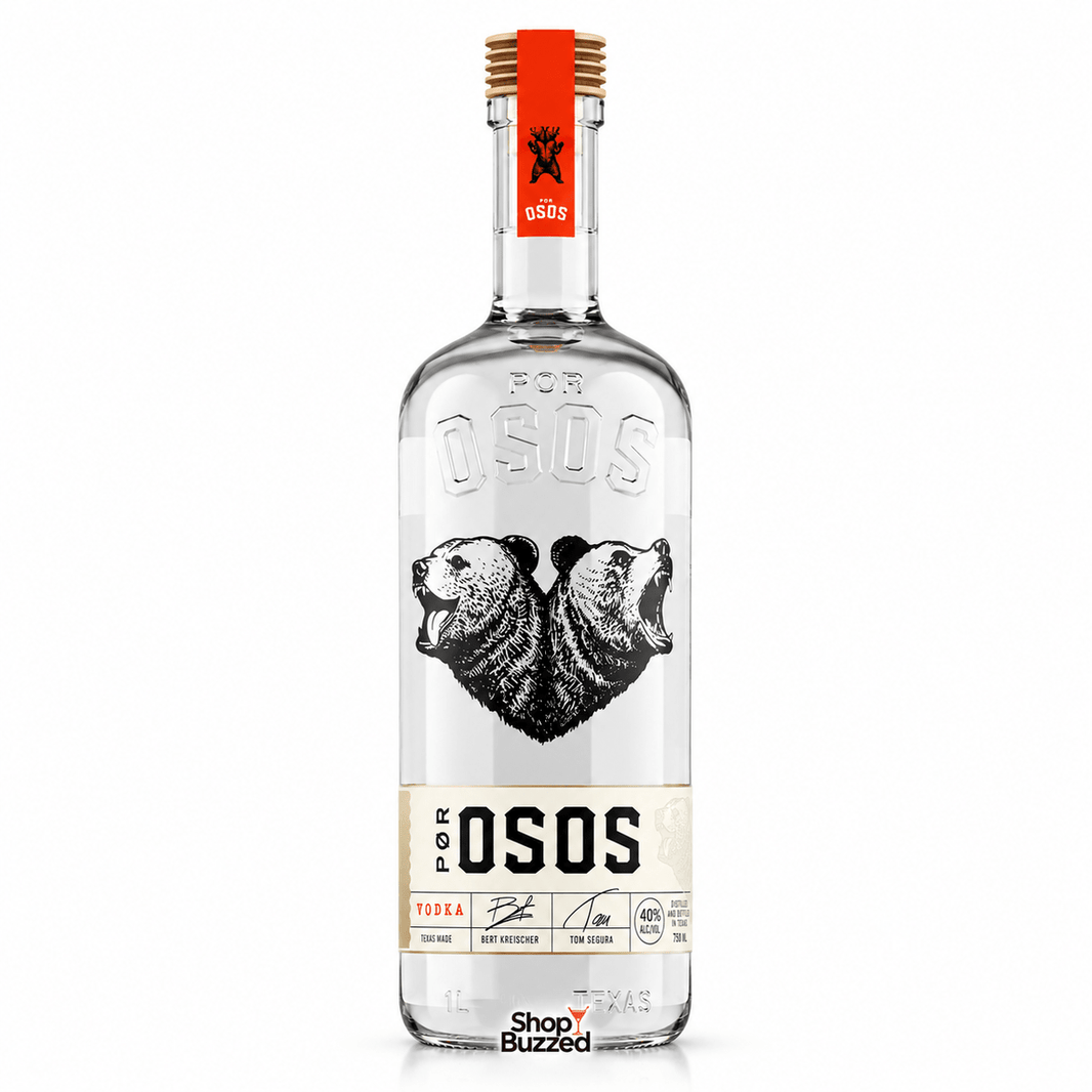 Por Osos Vodka 750ml - Shop Buzzed