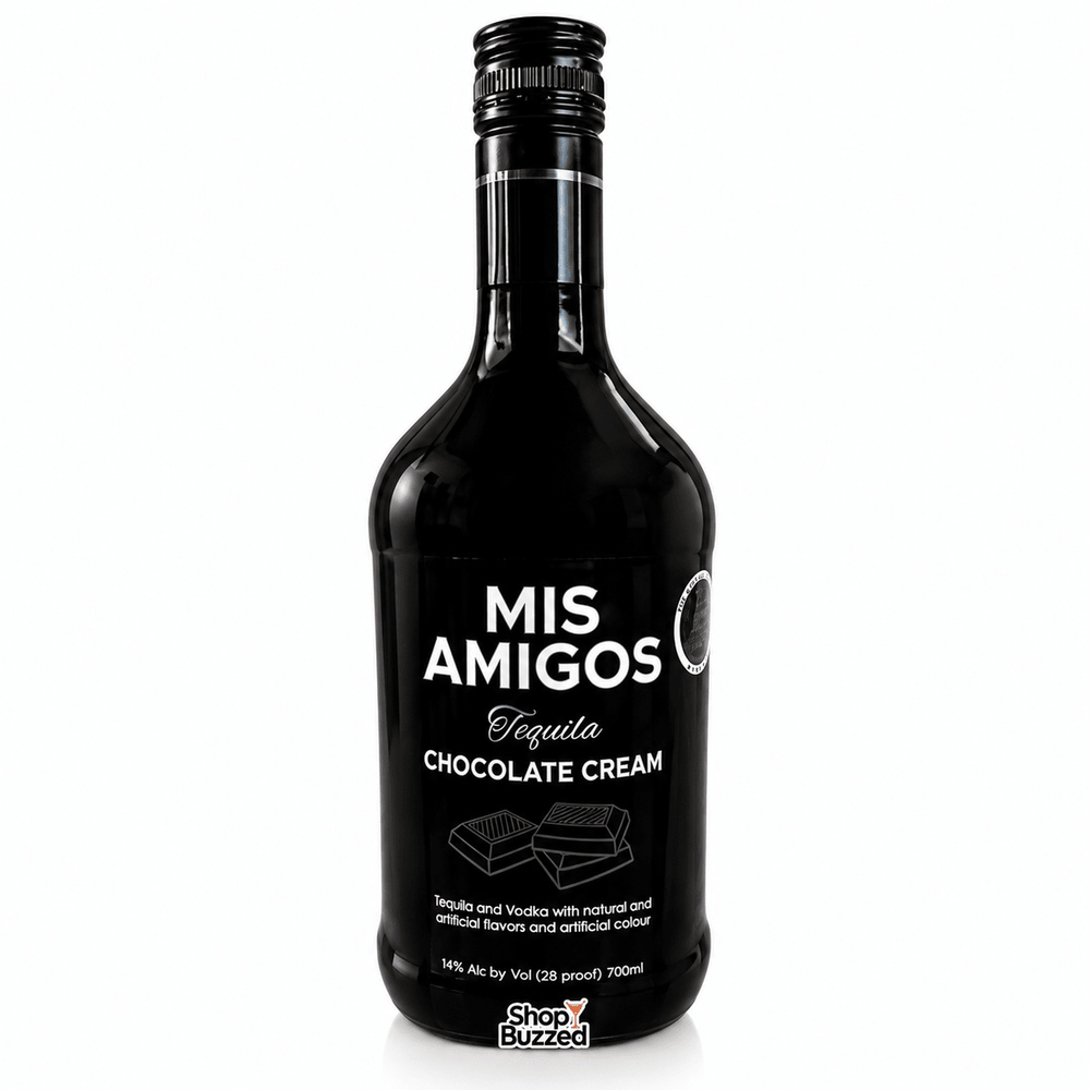 Mis Amigos Chocolate Cream Tequila Liqueur 700ml - Shop Buzzed