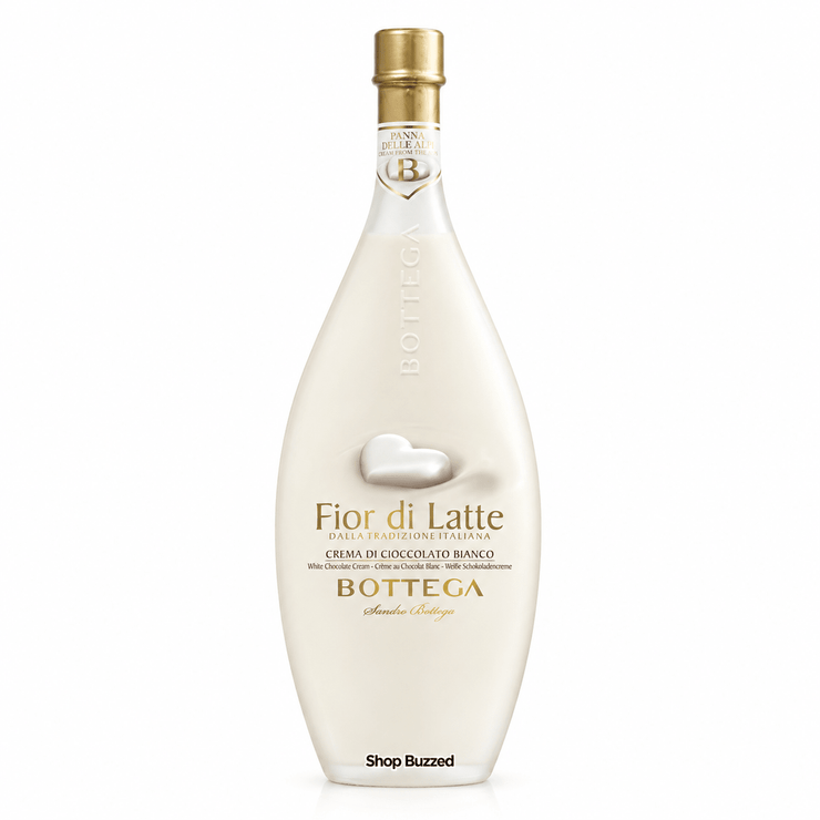 Bottega Fior di Latte White Chocolate Cream Liqueur 700ml - Shop Buzzed