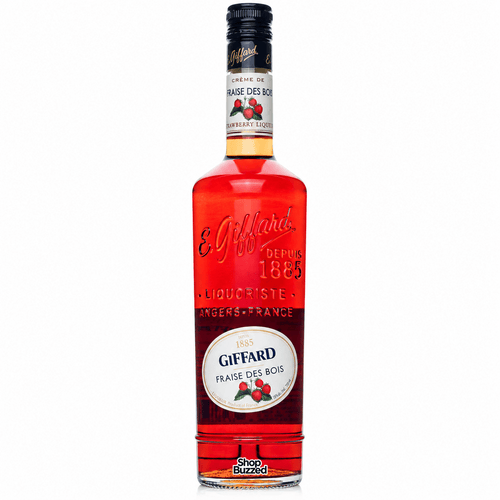 Giffard Crème de Fraise des Bois Liqueur 750ml - Shop Buzzed