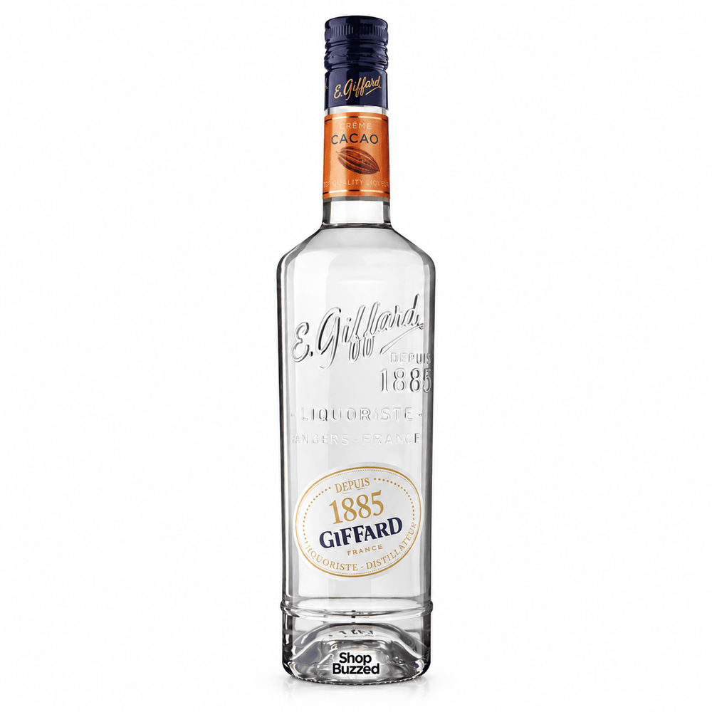 Giffard Crème de Cacao White Liqueur 750ml - Shop Buzzed