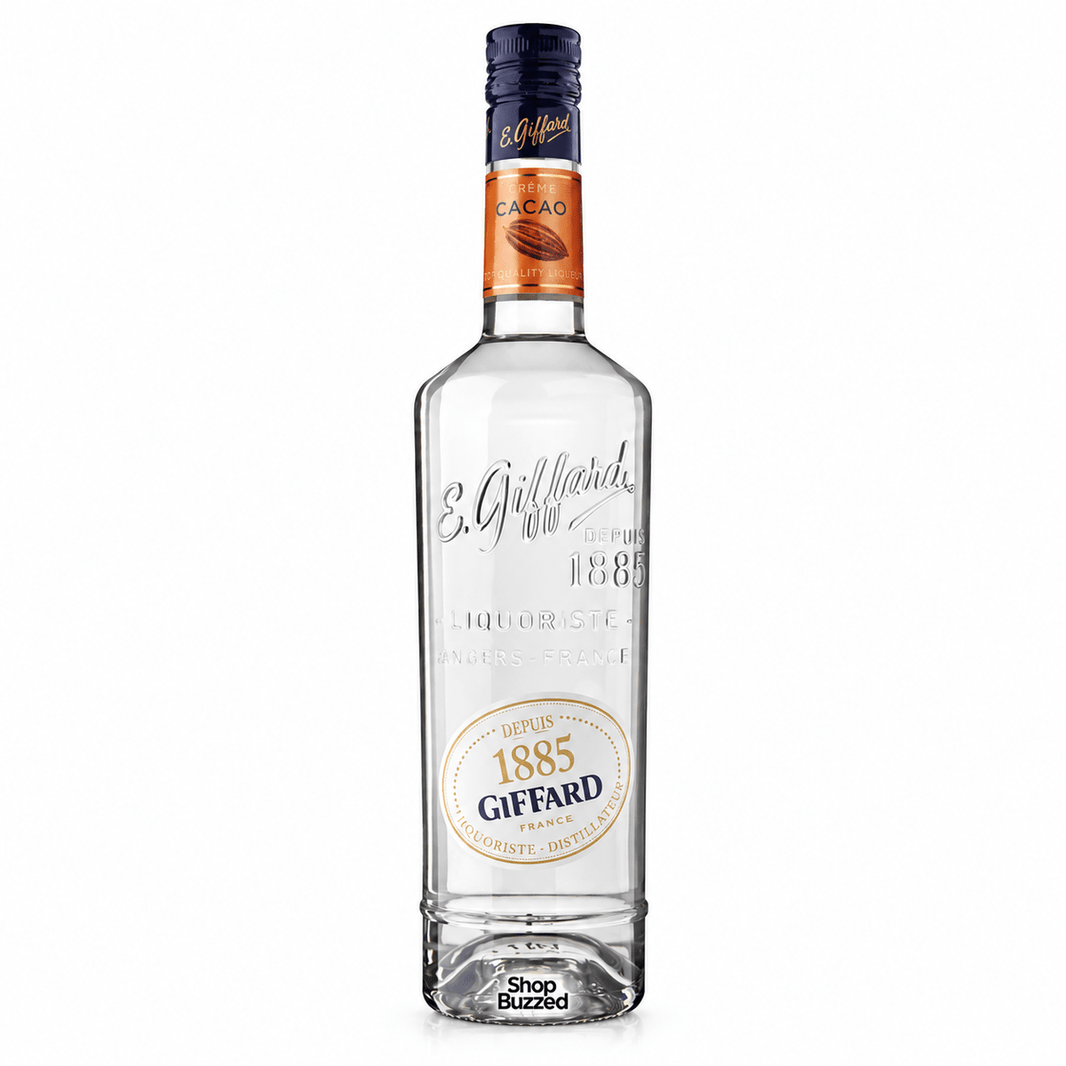 Giffard Crème de Cacao White Liqueur 750ml - Shop Buzzed