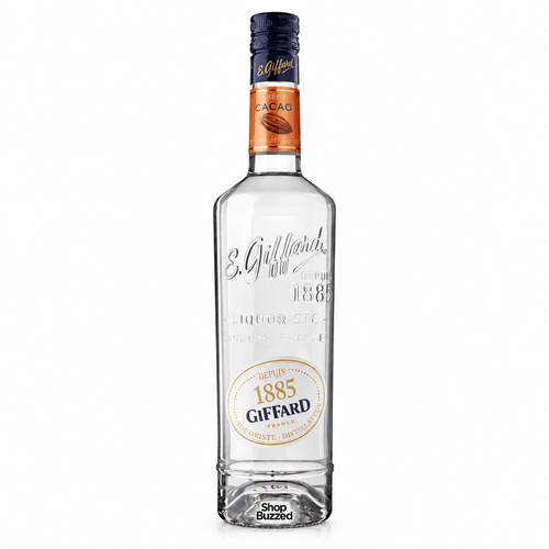 Giffard Crème de Cacao White Liqueur 750ml - Shop Buzzed