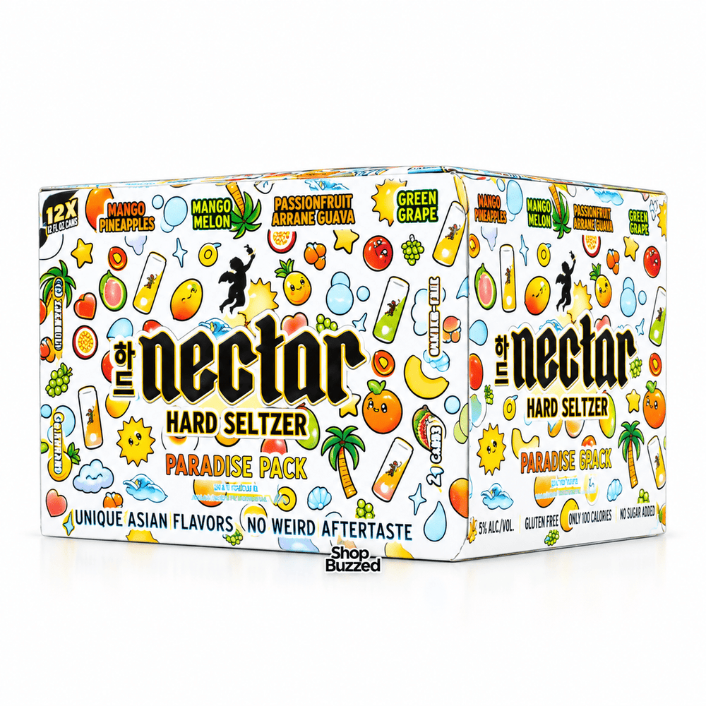 Nectar Paradise Hard Seltzer Variety Pack 12 x 12oz - Shop Buzzed