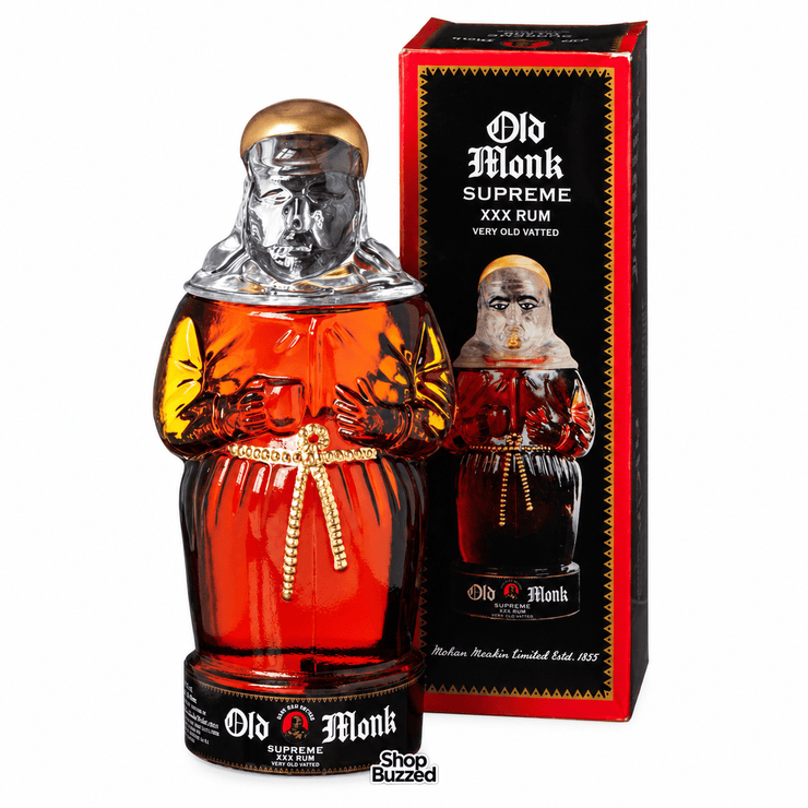 Old Monk Supreme XXX Rum 750ml - Shop Buzzed