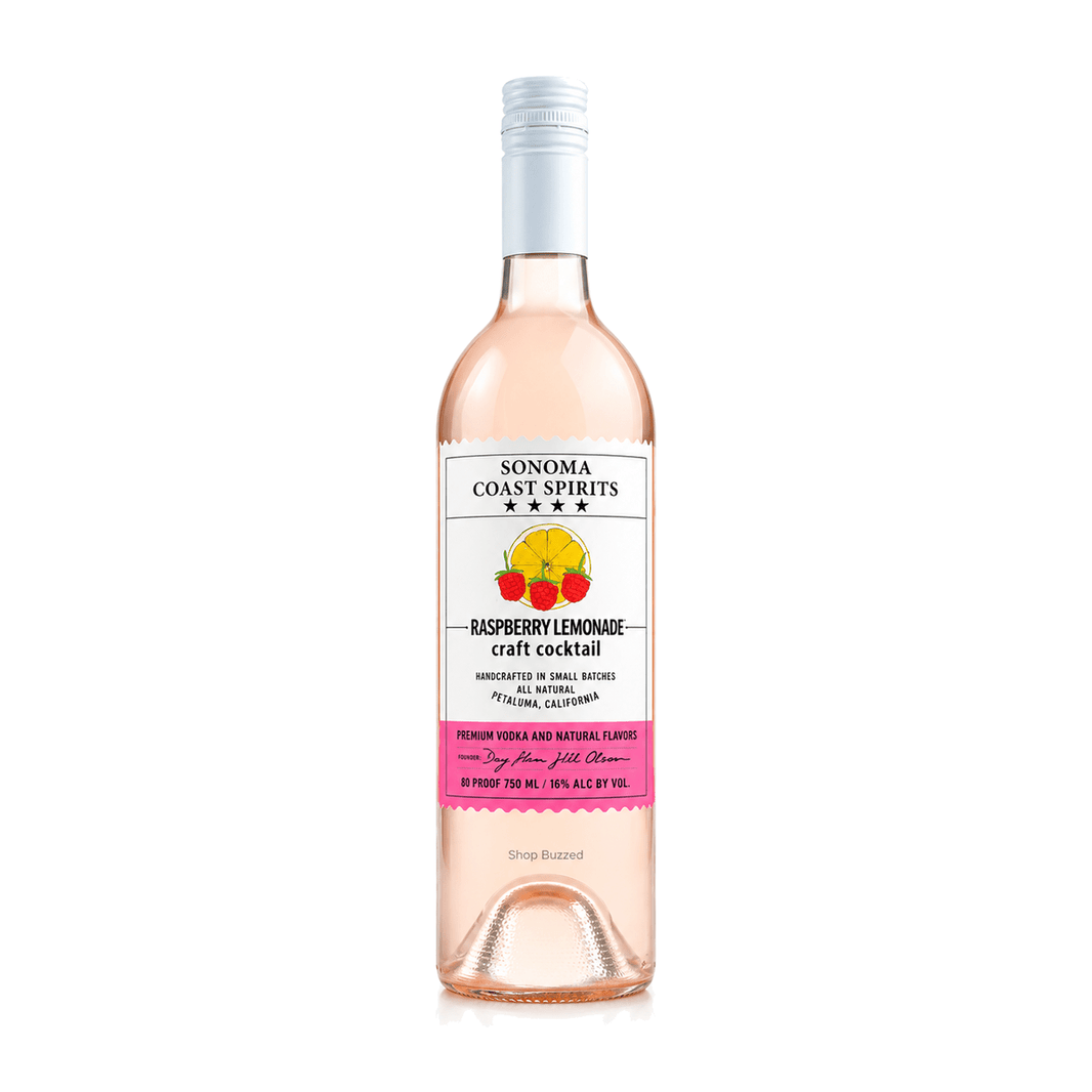 Sonoma Coast Spirits Raspberry Lemonade Cocktail 750ml - Shop Buzzed