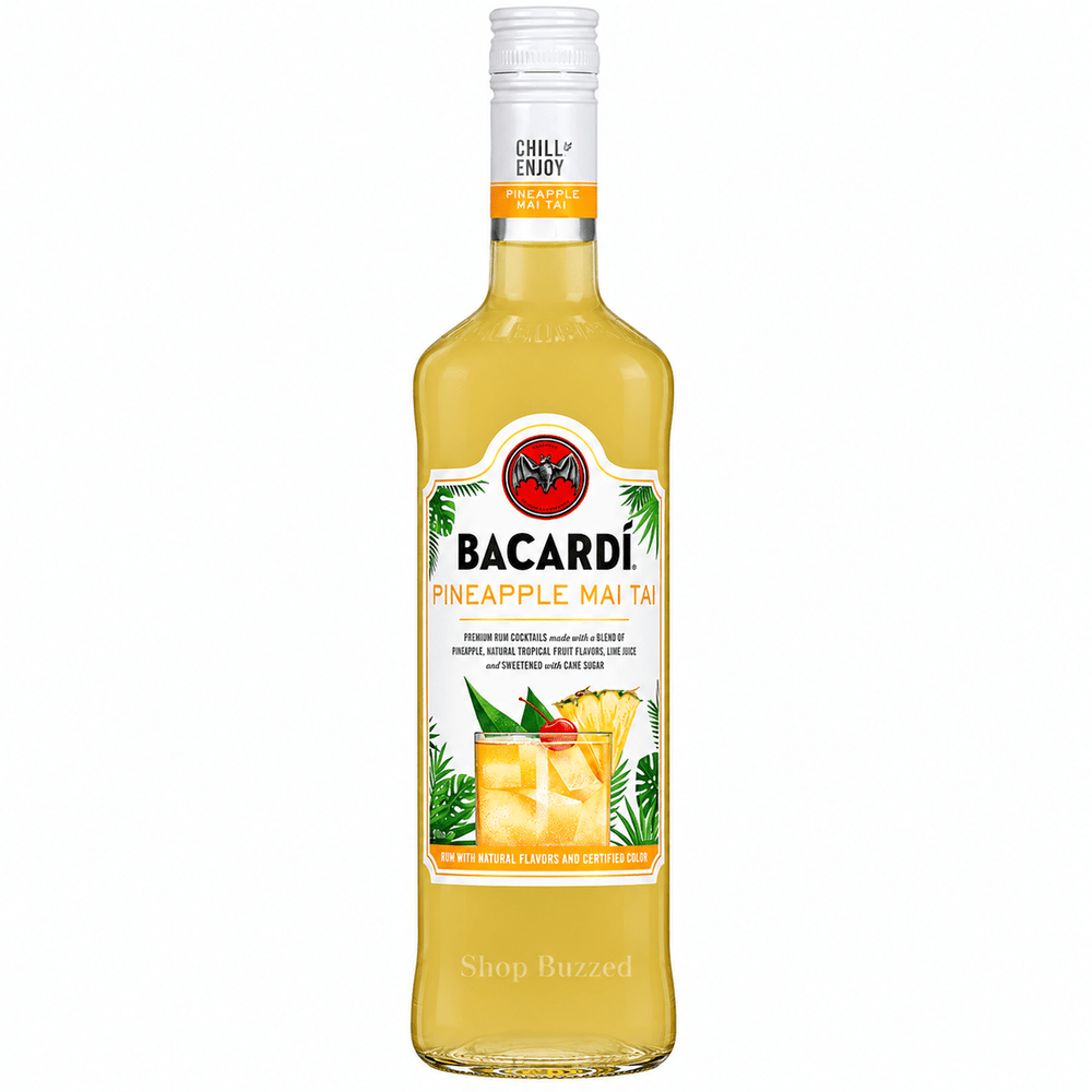 Bacardi Pineapple Mai Tai 750 ML - Shop Buzzed