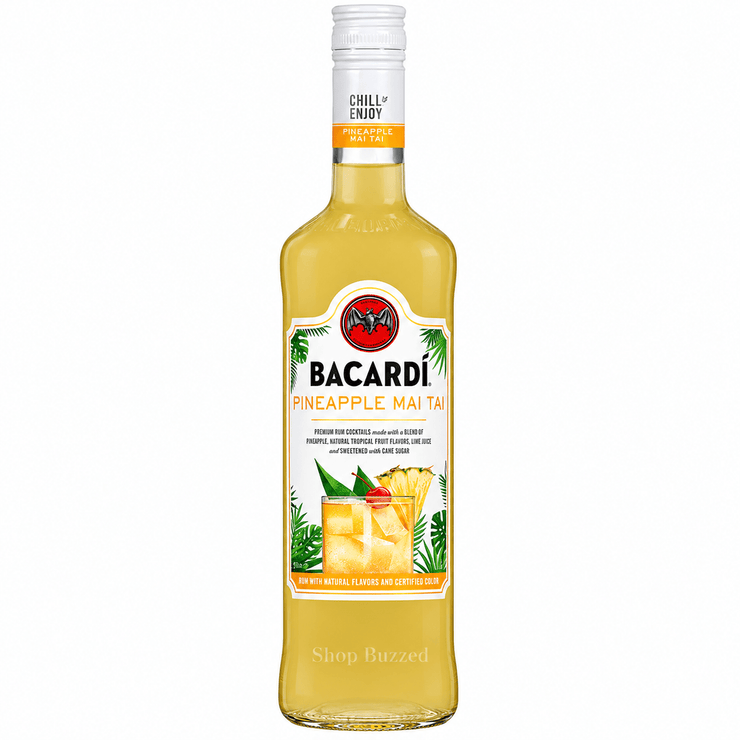 Bacardi Pineapple Mai Tai 750 ML - Shop Buzzed