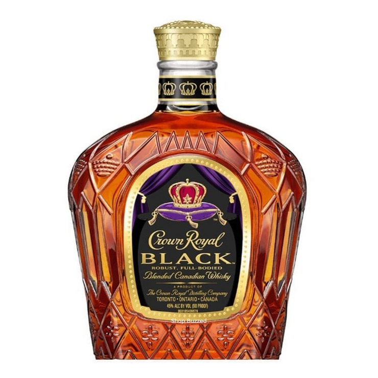 Crown Royal Black Canadian Whisky 1L - Shop Buzzed