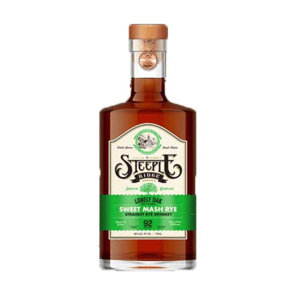 Lonely Oak Steeple Ridge Sweet Mash Rye Whiskey 750ml - Shop Buzzed