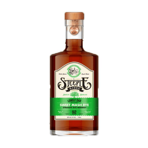 Lonely Oak Steeple Ridge Sweet Mash Rye Whiskey 750ml - Shop Buzzed