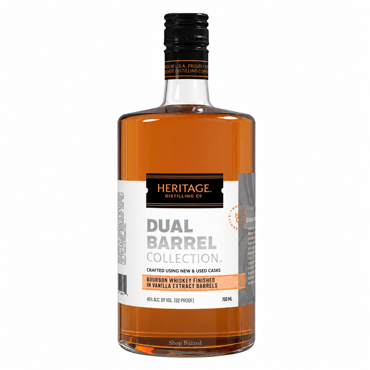 Heritage Distilling Co Dual Barrel Vanilla Bourbon 750 ml - Shop Buzzed