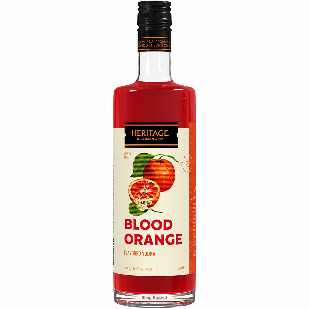 Heritage Distilling Co Blood Orange Vodka 750 ml - Shop Buzzed