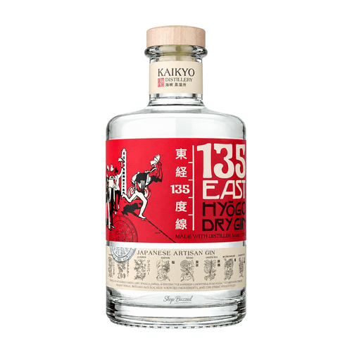 135° East Hyogo Dry Gin 750ml - Shop Buzzed