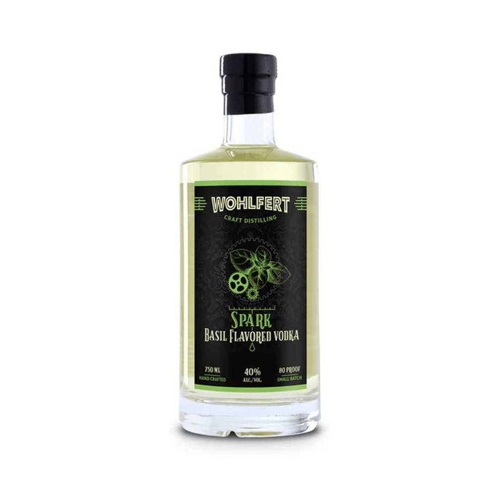 Wohlfert Craft Distilling Spark Basil Flavored Vodka 750ml - Shop Buzzed