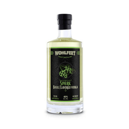 Wohlfert Craft Distilling Spark Basil Flavored Vodka 750ml - Shop Buzzed