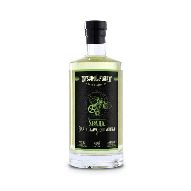 Wohlfert Craft Distilling Spark Basil Flavored Vodka 750ml - Shop Buzzed