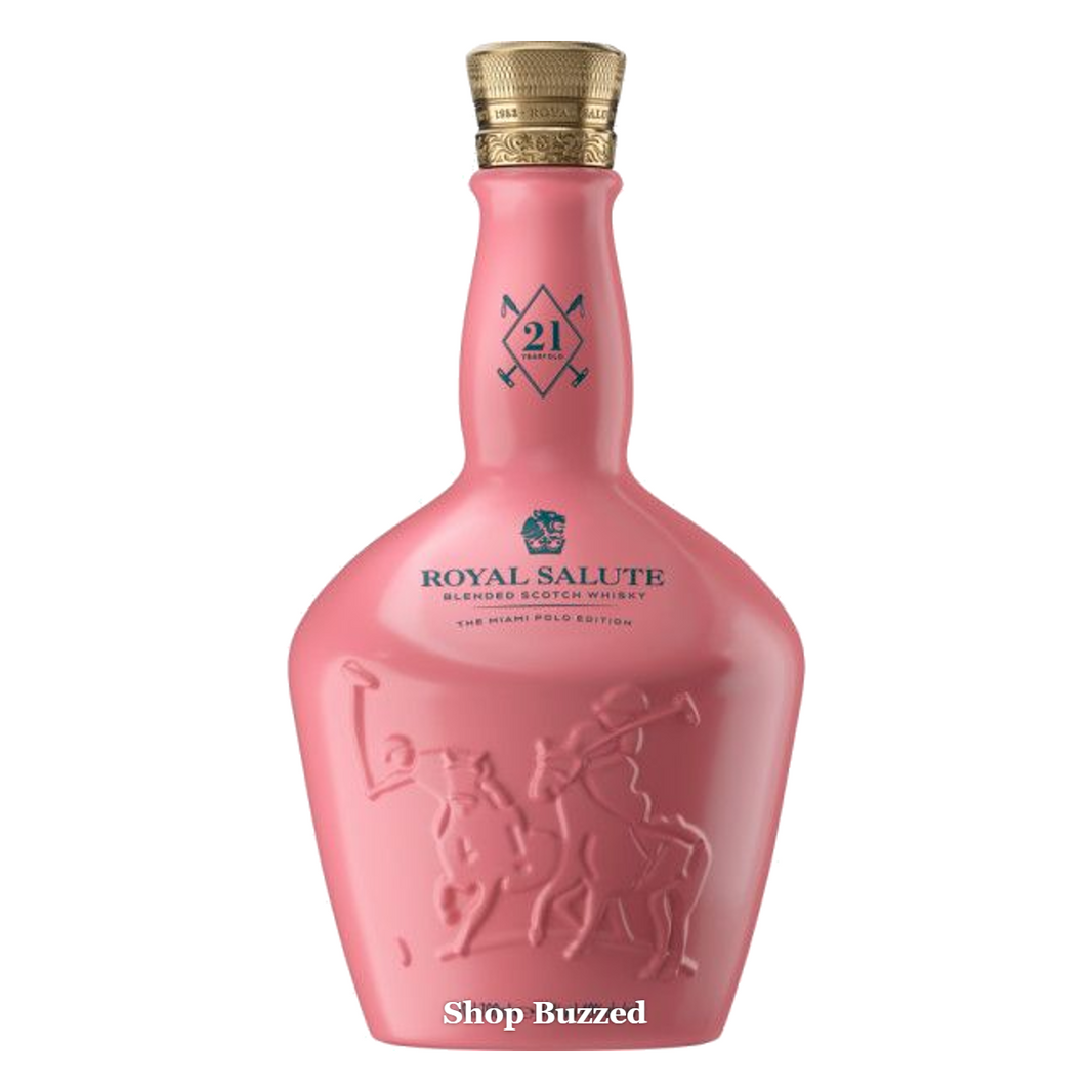 Chivas Royal Salute 21 Year Miami Polo Edition Scotch Whisky 700ml - Shop Buzzed