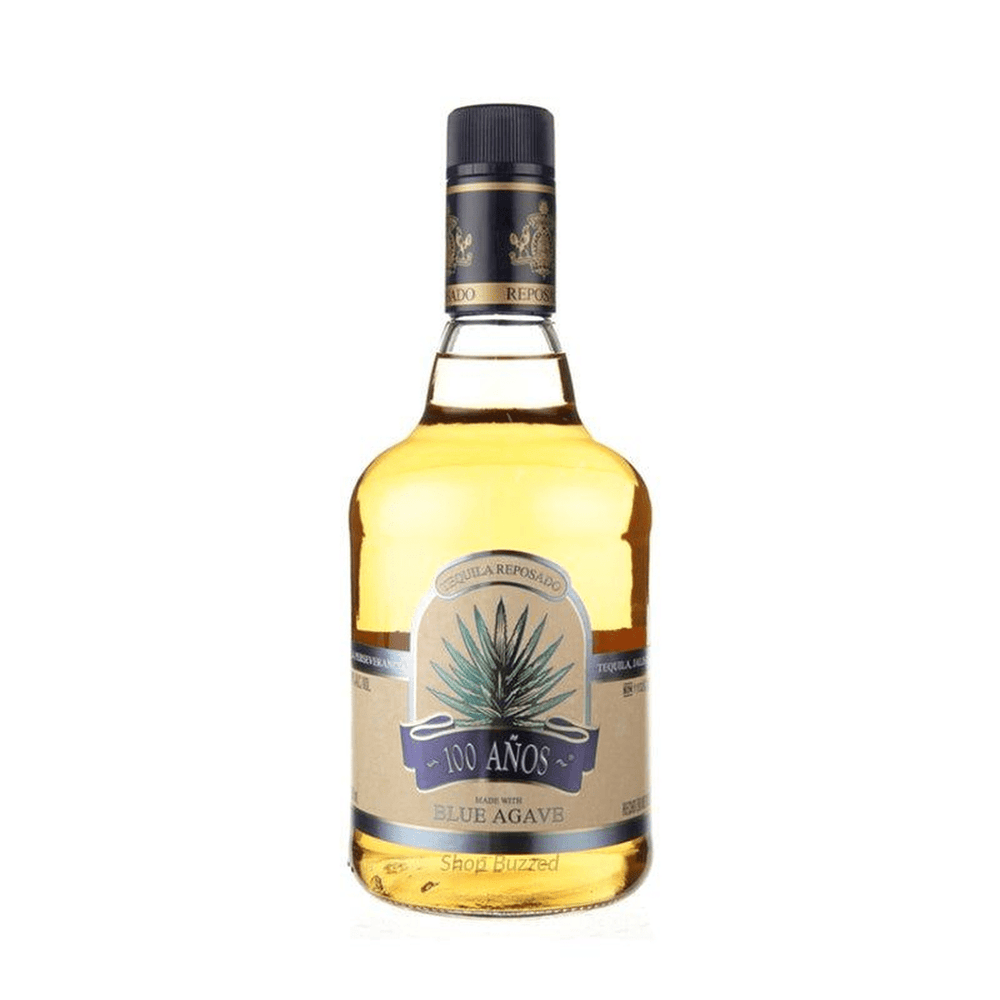 100 Años Blue Agave Reposado Tequila 750ml - Shop Buzzed
