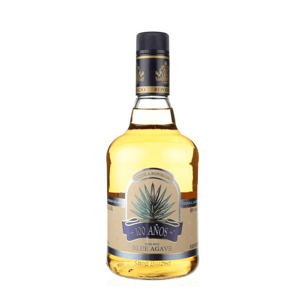 100 Años Blue Agave Reposado Tequila 750ml - Shop Buzzed
