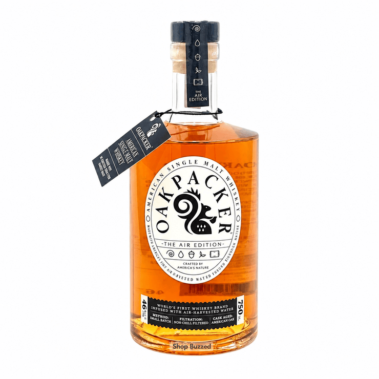 Oakpacker Air Edition American Single Malt Whiskey 750 ml - Shop Buzzed