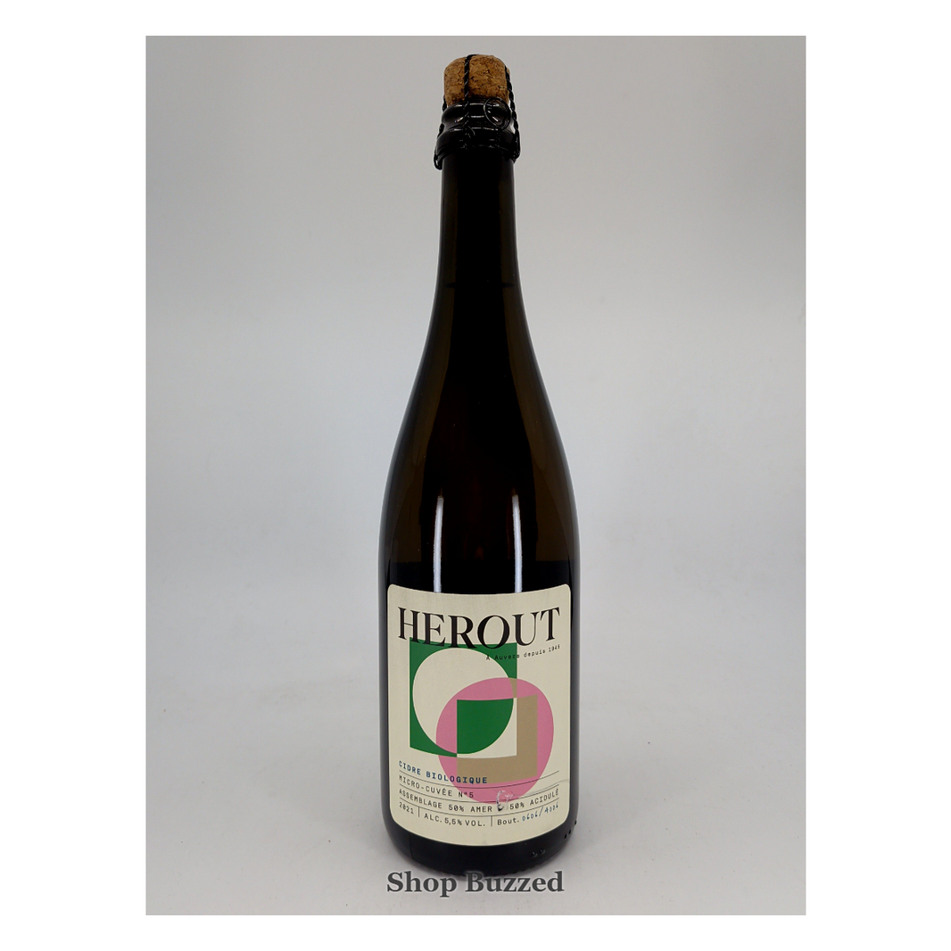 [Sell Online][Herout] Cidre Biologique Micro Cuvée No. 5 2021 750ml