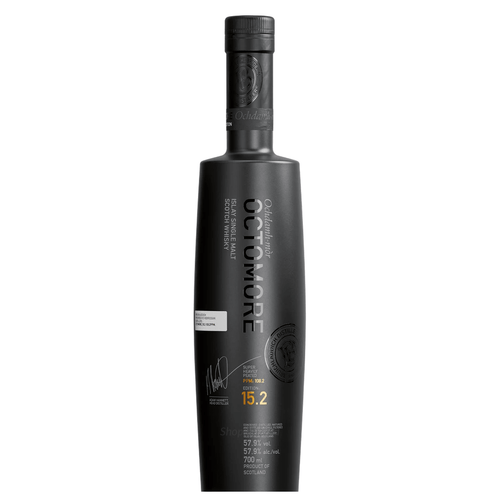 Bruichladdich Octomore 15.2 Super Heavily Peated Single Malt Scotch Whisky 700ml - Shop Buzzed
