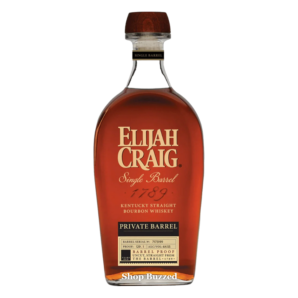 Elijah Craig Private Barrel Kentucky Straight Bourbon Barrel No 7173199 750ml - Shop Buzzed
