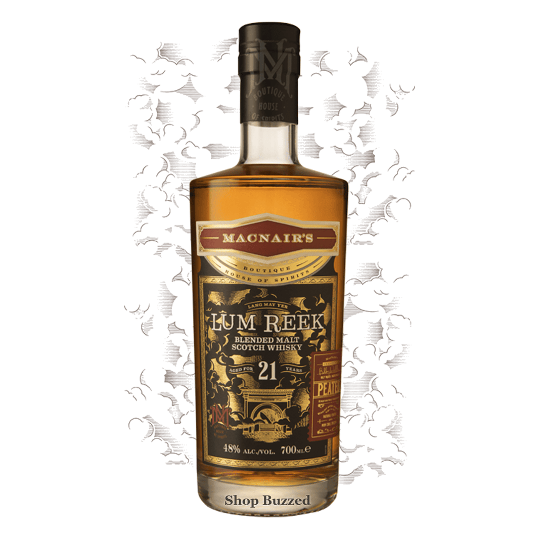 [Sell Online][Macnair's] Lum Reek Peated Blended Malt 21 year 700ml