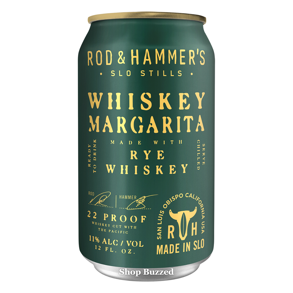 [Sell Online][Rod & Hammer's] Whiskey Margarita Rye 4 Pack 355ml