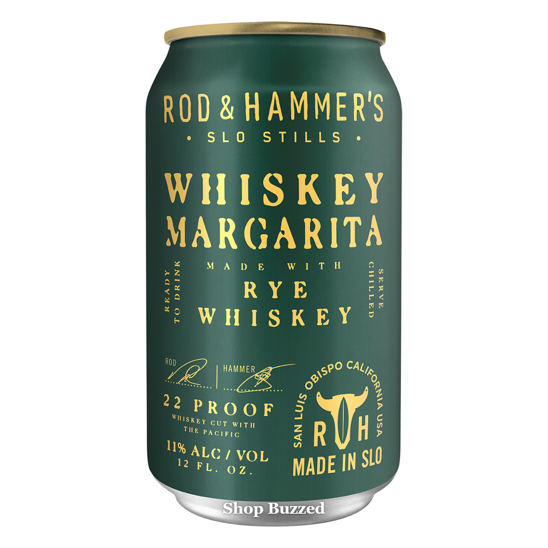 [Sell Online][Rod & Hammer's] Whiskey Margarita Rye 4 Pack 355ml