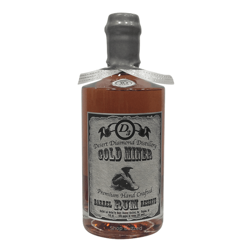 Desert Diamond Distillery Gold Miner Barrel Rum Reserve 750 ML - Shop Buzzed