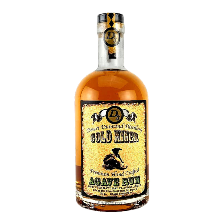 Desert Diamond Distillery Gold Miner Agave Rum 750 ML - Shop Buzzed