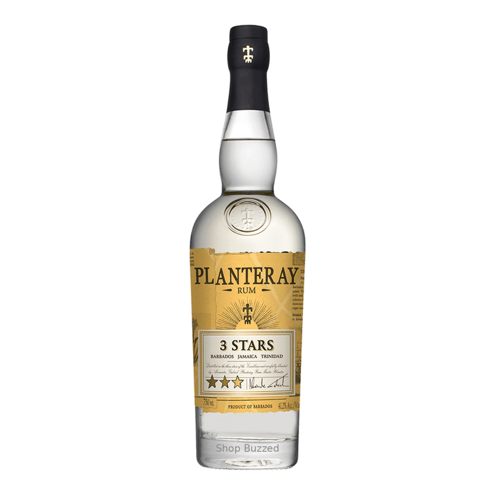 Planteray 3 Star White 750 ML - Shop Buzzed