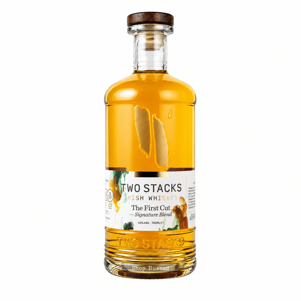 Two Stacks First Cut Signature Blend Irish Whiskey 700ml - Shop Buzzed