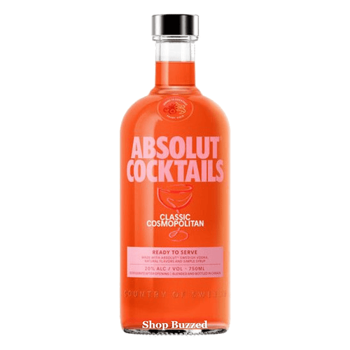 [Sell Online][Absolut] Cocktails Classic Cosmopolitan 750ml