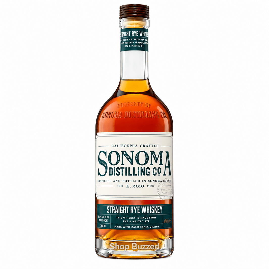 Sonoma Distilling Co. California Rye Whiskey 750ml - Shop Buzzed