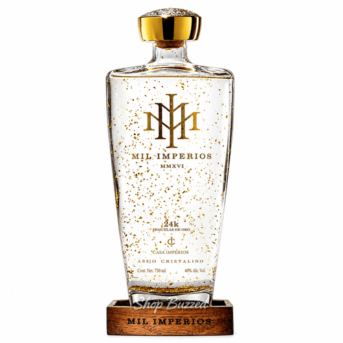 Mil Imperios MMXVI Añejo Cristalino Tequila 750ml - Shop Buzzed
