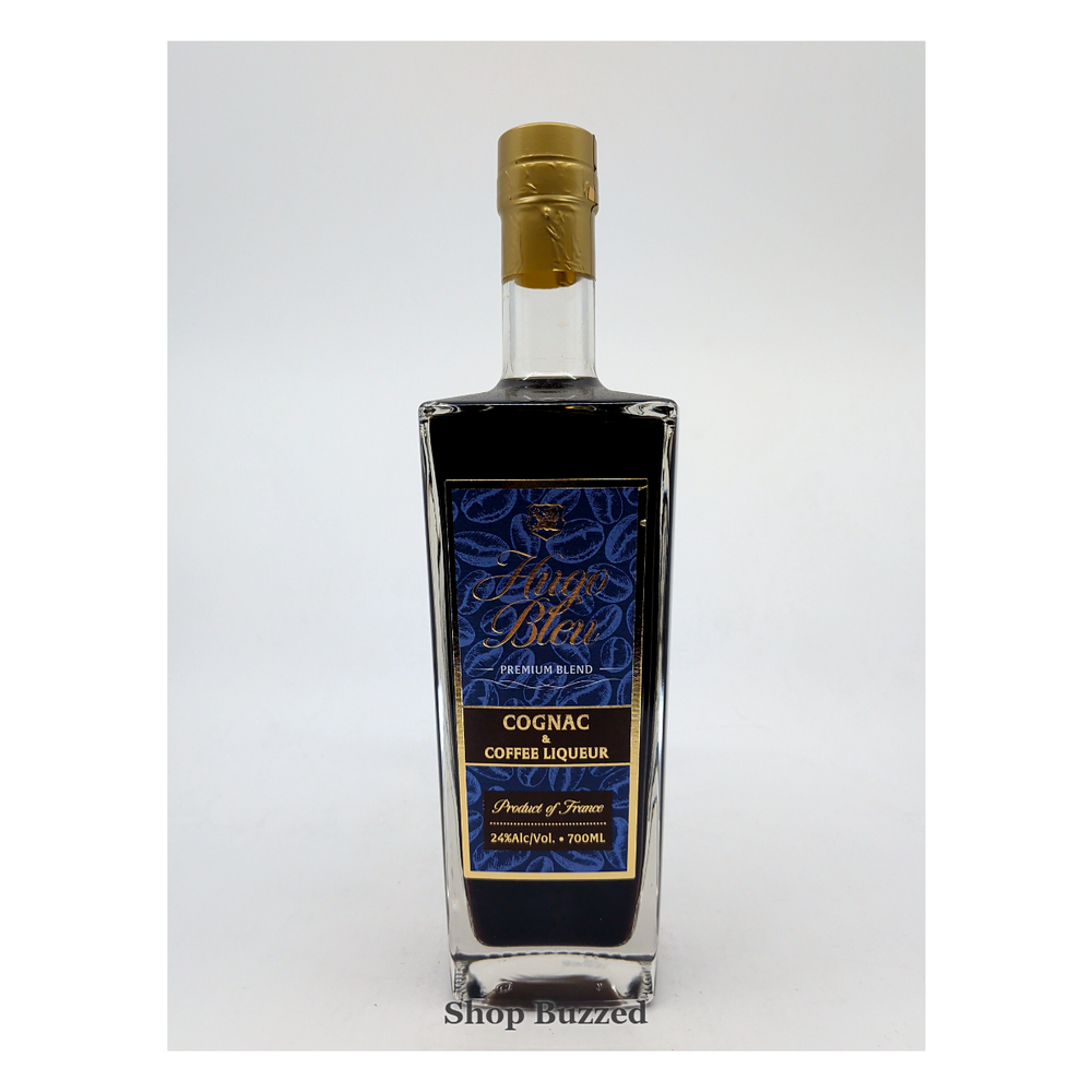Hugo Bleu Cognac & Coffee Liqueur 700ml - Shop Buzzed