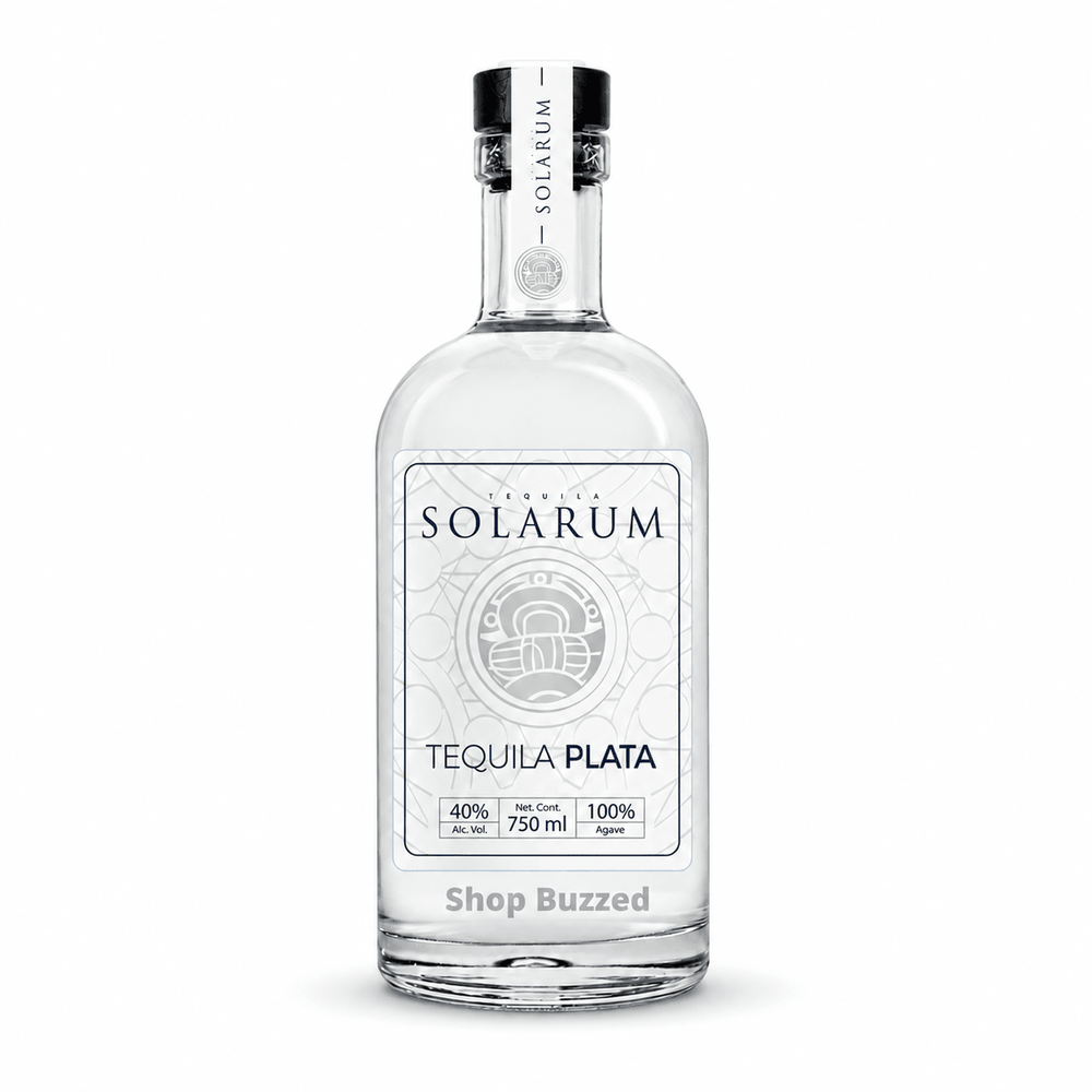 Solarum Plata Tequila 750ml - Shop Buzzed