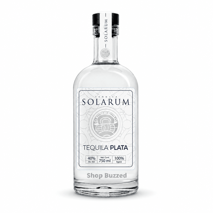 Solarum Plata Tequila 750ml - Shop Buzzed