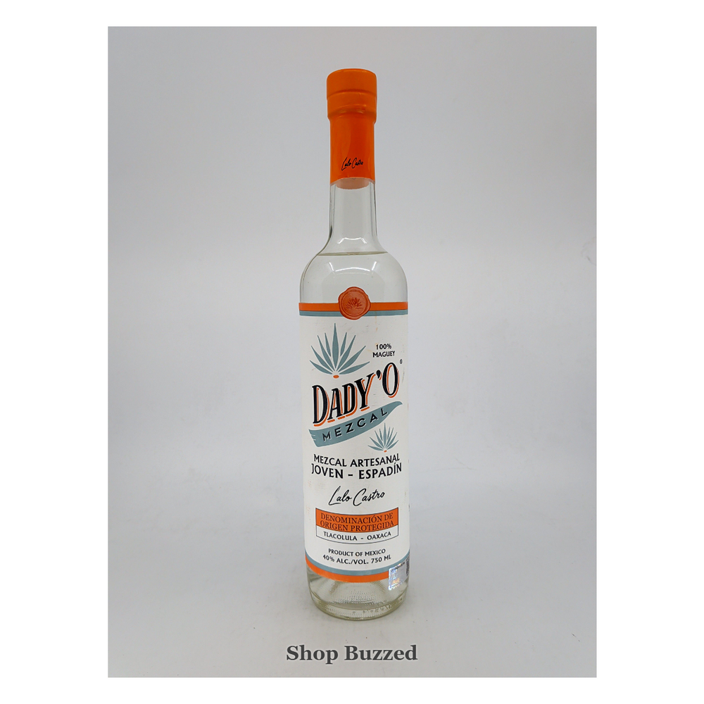 Dady'O Mezcal Artesanal Joven Espadín 750ml - Shop Buzzed
